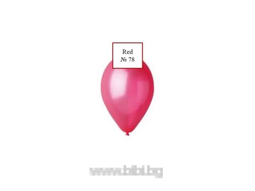 Латексов балон Red №78/032- 12 см -10 бр./пак