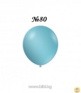 Латексов балон Light blue №80 /035 - 12 см-100 бр./пак.