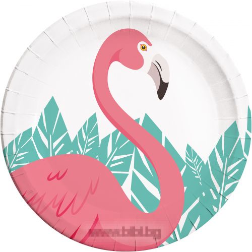 Луксозни чинийки Фламинго 23 см