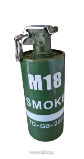 Метална Димка Кен /тип граната М18 - цвят Зелен