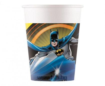 Луксозни чаши Батман /Batman - 8 бр./пак