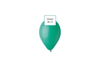Латексов балон Green №13/ 013 - 30 см-10 бр./пак.