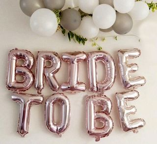 Фолио надпис Bride to be - Rose gold