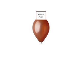 Латексов балон Brown №31 /048 - 25 см.-100 бр./пак.
