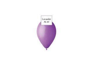 Латексов балон Lavander №49/049 - 25 см. -100 бр./пак.