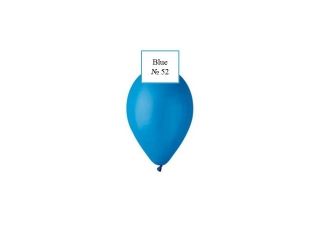 Латексов балон Blue №52 /010 - 25 см- 100 бр./пак.