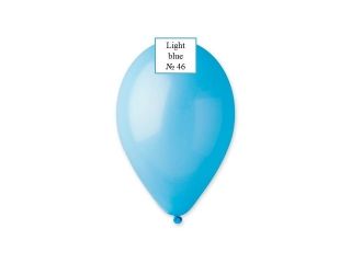 Латексов балон Light blue №46 /009 - 25 см-100 бр./пак.