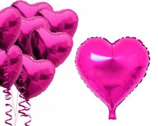 Балон Сърце от фолио-Циклама