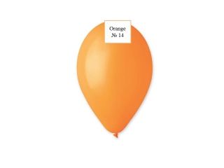 Латексов балон Orange №14/30 см -с хелий 1 бр.