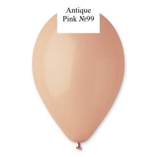 Латексов балон  Antique Pink № 99/099 - 25 см.-100 бр.