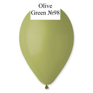Латексов балон  Olive Green № 98/098 - 25 см-100 бр.