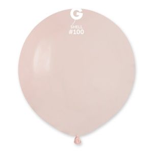 Латексов балон G19 цвят Shell №100 /48 см. - 25 бр./пак.