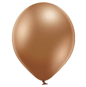 Хром балон цвят Мед/Cooper/ - 13 см/100 бр. пак.
