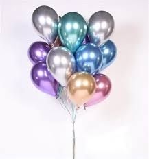 Хром балони с хелий