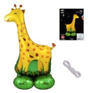 Фолио балон Жираф на стойка