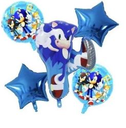 К-кт балони Соник / Sonic - 5 бр.