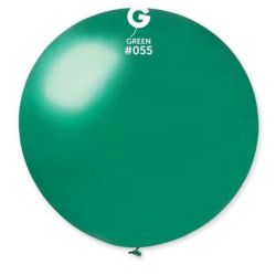 Латексов балон Green №55/055 - 48 см с хелий -1 бр.