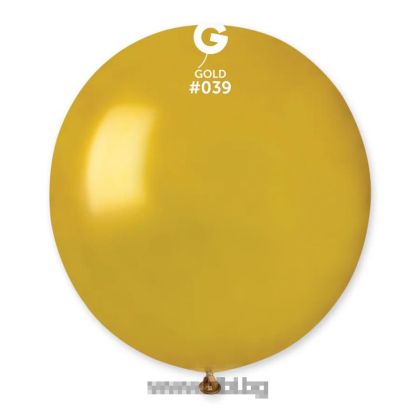 Латексов балон Злато / Gold металик №66 / 039 
