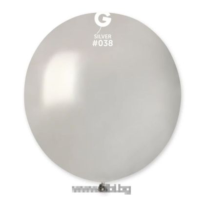 Латексов балон Сребърен / Silver металик №68 / 038