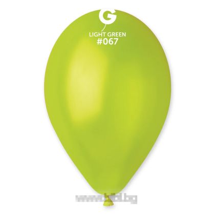 Латексов балон Светло зелен / Light Green металик №77 / 067 