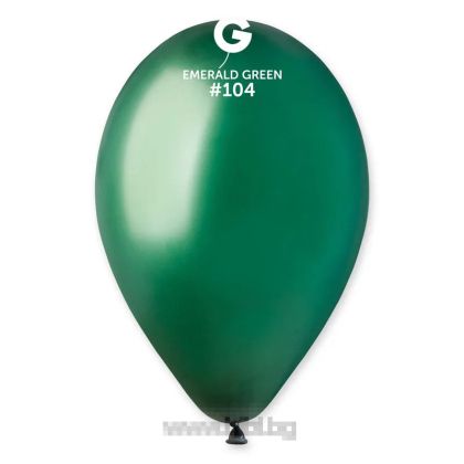 Латексов балон Emerald / Bottle Green № 104