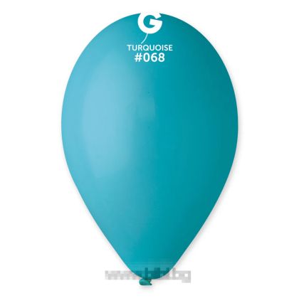 Латексов балон Тюркоаз / Turquoise № 33 / 068 