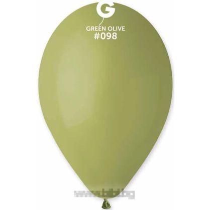 Латексов балон  Olive Green / Маслинено зелен № 98 / 098 