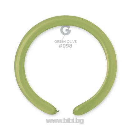 Латексов балон  Olive Green / Маслинено зелен № 98 / 098 