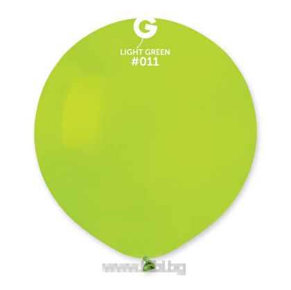 Латексов балон Светло зелен / Light Green № 18 / 011