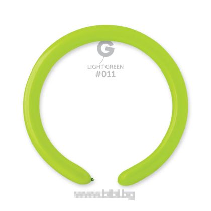 Латексов балон Светло зелен / Light Green № 18 / 011
