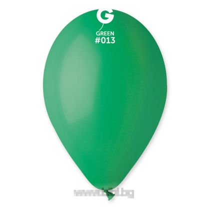 Латексов балон Тъмно Зелен / Green № 13 / 013 