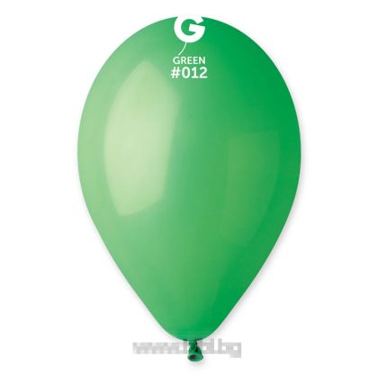 Латексов балон Зелен / Green № 22 / 012
