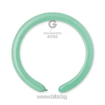 Латексов балон Аквамарин / Aquamarine № 51 / 050