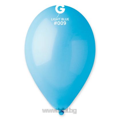 Латексов балон Светло син / Light blue № 46 / 009 