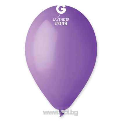 Латексов балон Лавандула / Lavander № 49 / 049