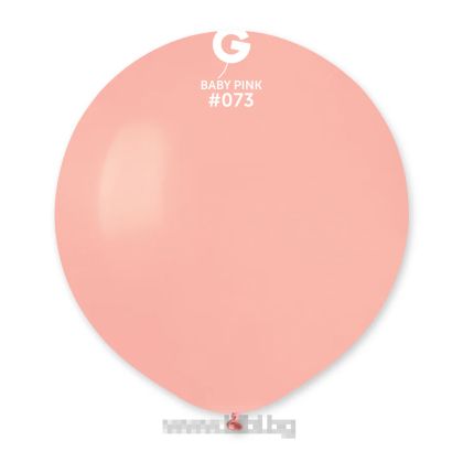 Латексов балон Бебешко розов / Baby pink № 40 / 073 