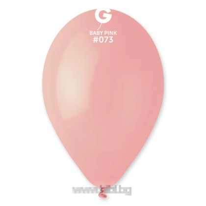 Латексов балон Бебешко розов / Baby pink № 40 / 073 