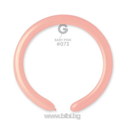 Латексов балон Бебешко розов / Baby pink № 40 / 073 