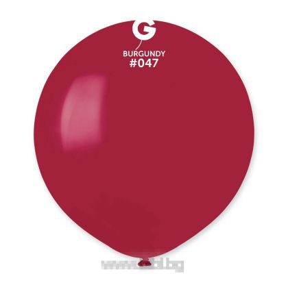 Латексов балон Burgundy / Бордо № 71 / 047 