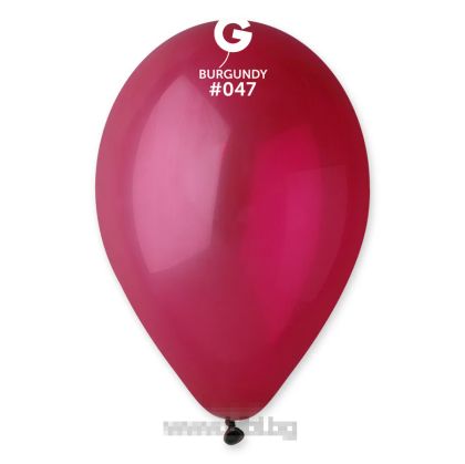 Латексов балон Burgundy / Бордо № 71 / 047 