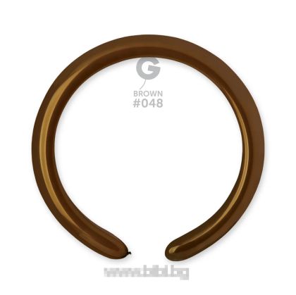Латексов балон Brown / Кафяв № 31 / 048 