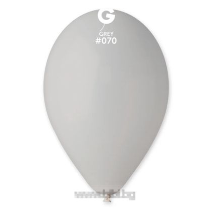 Латексов балон Grey /Сив № 17 / 070