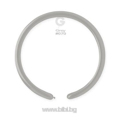 Латексов балон Grey /Сив № 17 / 070