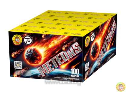 Пиробатерия Meteors - 100 изстрела, 18мм