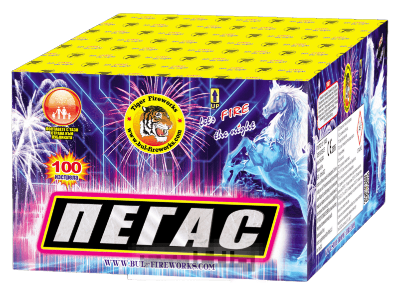 Пиробатерия ПЕГАС / PEGASUS - 100 изстрела, TF001