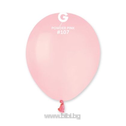 Латексов балон Powder pink / Розова пудра № 107