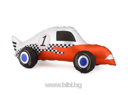 Стоящ фолиев балон Съзтезателна кола / Racing car