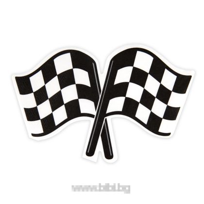 Парти Салфетки Знамена Racing car
