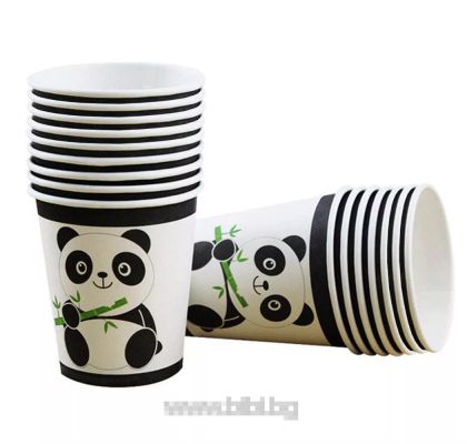 Парти чашки Панда / Panda