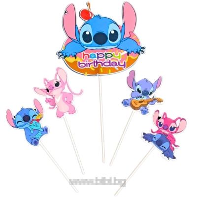 Топери / парти клечки Стич / Stitch